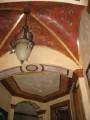 Groin Vaulted Ceiling After Handpainted Fresco